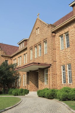 Maryknoll Manastır Okulu, 12 Ekim 2013 'te kampüs.