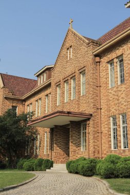 Maryknoll Manastır Okulu, 12 Ekim 2013 'te kampüs.