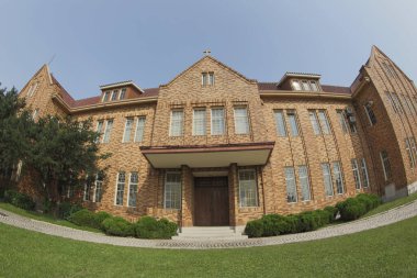 Maryknoll Manastır Okulu, 12 Ekim 2013 'te kampüs.