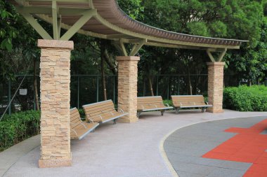 Ngau Chi Wan Parkı, Hong Kong 'un manzarası 20 Eylül 2013