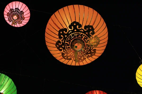 Victoria Park Chinese Lanterns Moon Festival Sept 2013 — Stock Photo, Image