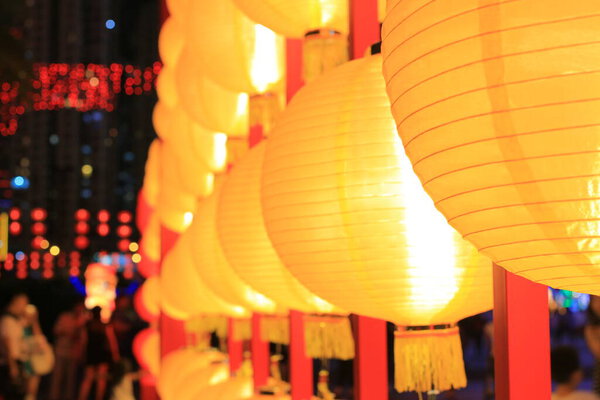 Victoria Park, Chinese lanterns for moon festival, 16 Sept 2013