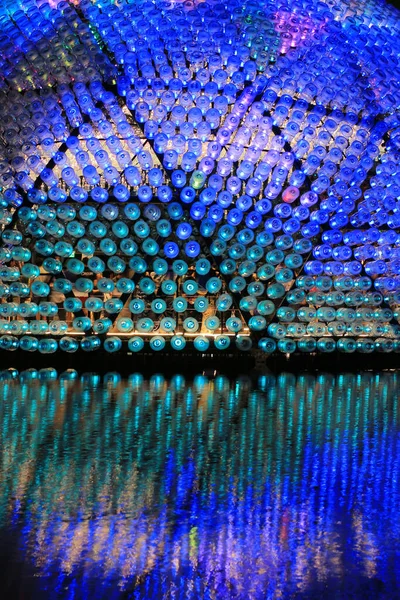 Sept 2013 Victoria Park Dome Lights Celebrate Mid Autumn Festival — Stock Photo, Image