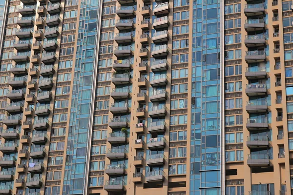 Apartman Blokları Hong Kong Yerleşim Alanı Eylül 2013 — Stok fotoğraf