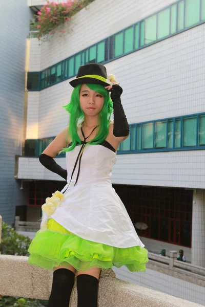 Κοστούμια Στο Cosplay Event Anime Cosplay Επαγγελματίας Gamer Οκτ 2013 — Φωτογραφία Αρχείου