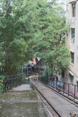 Peak Tram Kennedy Yolu İstasyonu, 13 Ekim 2013