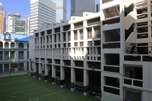 Kampus Joseph College Hongkong Paź 2013 — Zdjęcie stockowe