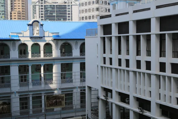Kampus Joseph College Hongkong Paź 2013 — Zdjęcie stockowe