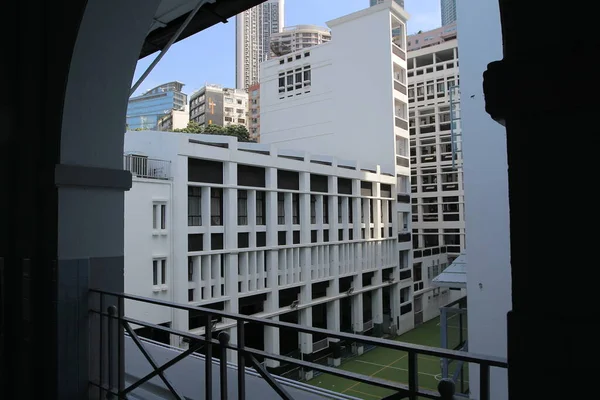 2013年10月13日在香港圣约瑟书院校园举行 — 图库照片