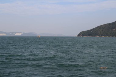 13 Ekim 2013 Doğu Lamma Kanalı, Hong Kong manzarası