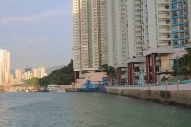 Aberdeen Tayfun Sığınakları ve Ap Lei Chau, Hong Kong 13 Ekim 2013