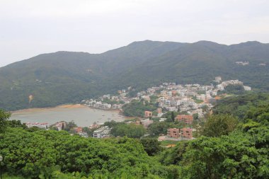 Sheung Sze Wan Sahili ve Tai Hang Hau Köyü.,