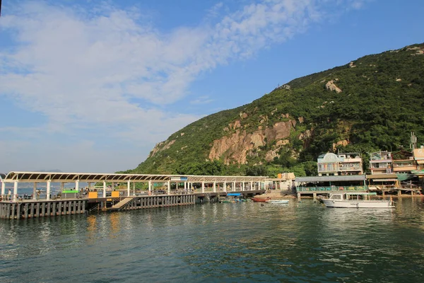 Pichic Bay Hong Kong Tradycyjna Wioska Rybacka Października 2013 — Zdjęcie stockowe