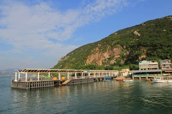 Geleneksel Bir Pichic Bay Hong Kong Balık Köyü Ekim 2013 — Stok fotoğraf