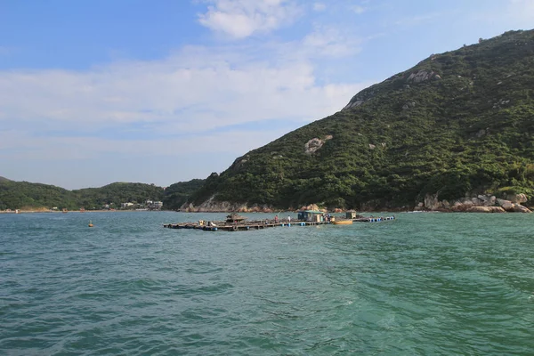 Een Pichic Bay Hong Kong Traditionele Vis Dorp Okt 2013 — Stockfoto