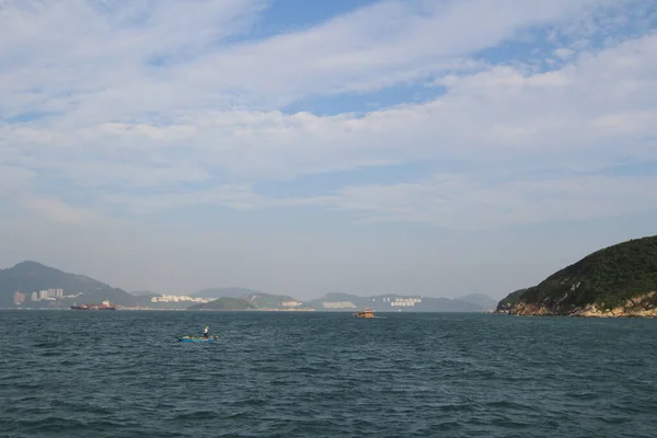 Окт 2013 Ландшафт Пролива Восточная Ламма Гонг — стоковое фото