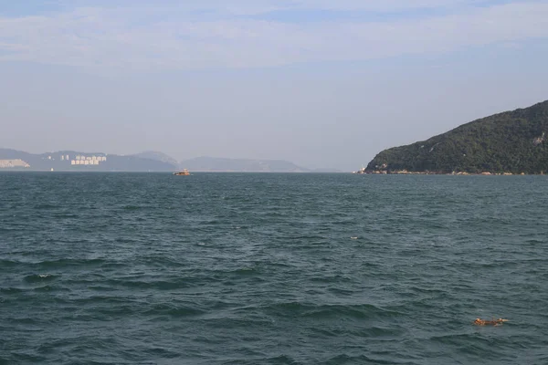 Října 2013 Krajina Východního Lamma Channel Hong Kong — Stock fotografie