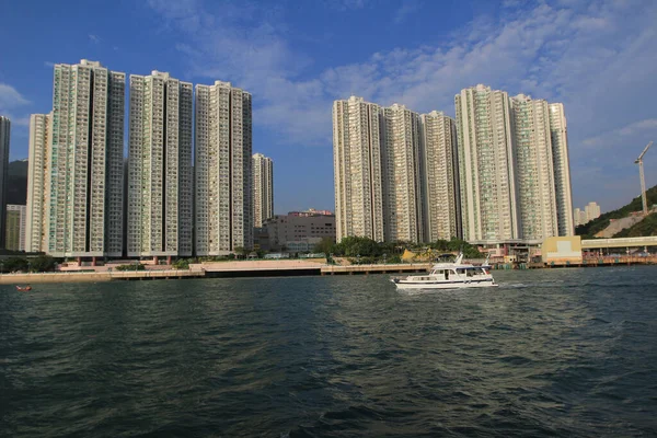 2013年10月3日香港南地平线的景观 — 图库照片