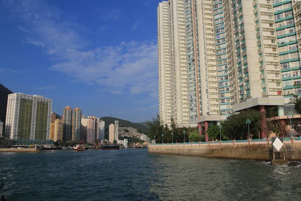 2013年10月3日香港南地平线的景观 — 图库照片