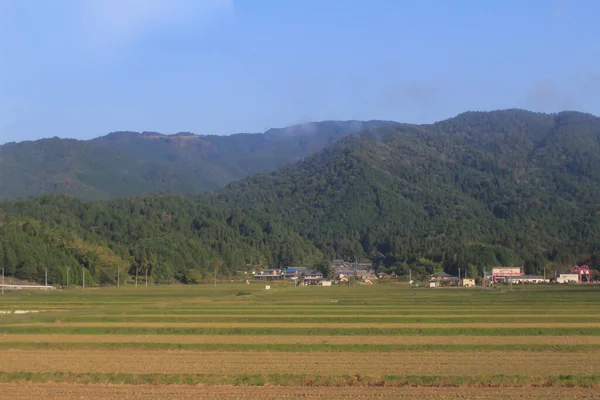 Landskapet Landsbygden Japan Tåg Okt 2013 — Stockfoto