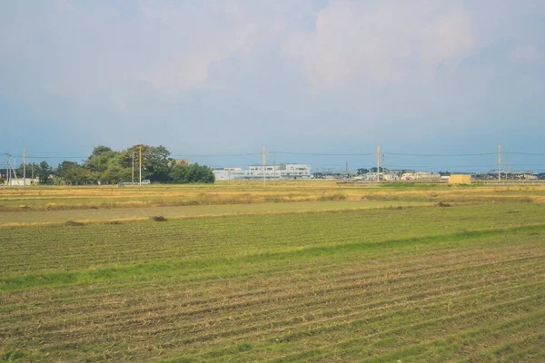 stock image the landscape of countryside, Japan. view at Train 30 Oct 2013