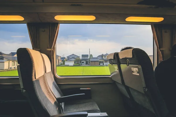 Interior Compartimento Comboio Alta Velocidade Out 2013 — Fotografia de Stock