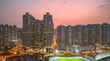 18 Mart 2023 'te Hong Kong' da bir TKO Alacakaranlık.