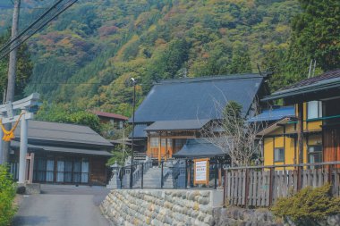 31 Ekim 2013 Takayama kırsalının manzarası, Japonya