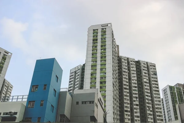 Yüksek yoğunluklu kamu konutları, Tai Wai, HK 18 Mart 2023