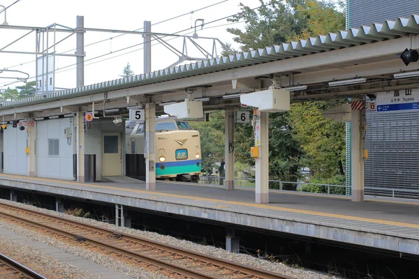 Takayama Linje Lokala Tåg Klassiska Vintage Tåg Nov 2013 — Stockfoto