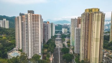 18 Mart 2023 Shing Mun Nehri manzarası, Tai Wai.