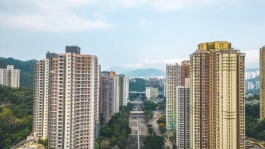 18 Mart 2023 Shing Mun Nehri manzarası, Tai Wai.