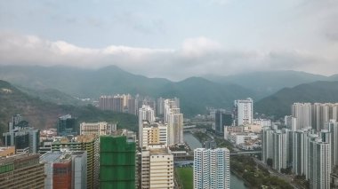 Shing Mun Nehri manzarası, Shek Mun. 18 Mart 2023