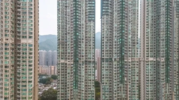 Área Tai Wai Sha Tin Hong Kong 2023 Março — Fotografia de Stock