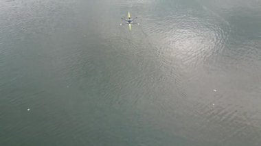 Shing Mun Nehri 'nin manzarası. 18 Mart 2023