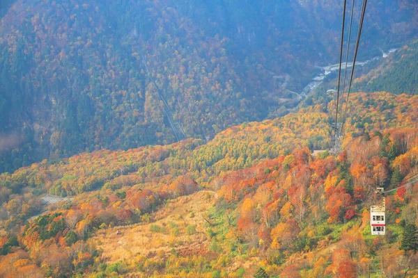 Double Decker Ropeway Ropeway Shinhotaka Mountain Out 2013 — Fotografia de Stock