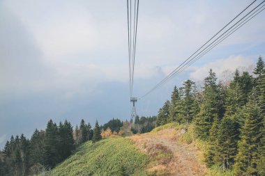 Çift katlı halat, Shinhotaka Dağı 31 Ekim 2013.