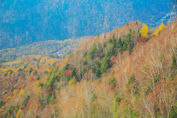 Monte Nishi Hotaka Dake Giappone Alpi Autunno Tardo Pomeriggio — Foto Stock