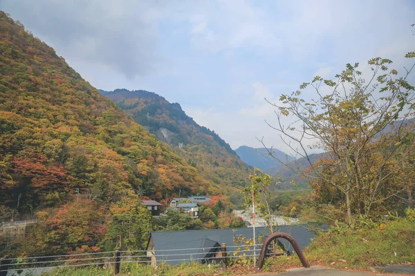 Οκτ 2013 Φθινοπωρινό Τοπίο Της Υπαίθρου Takayama Ιαπωνία — Φωτογραφία Αρχείου