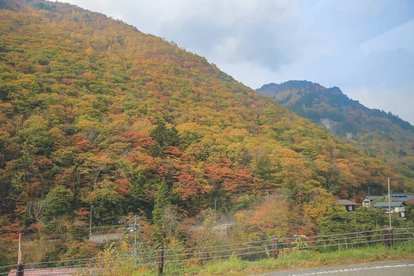 Okt 2013 Höstsäsongen Landskap Takayama Landsbygden Japan — Stockfoto