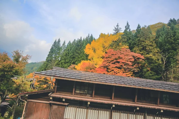 2013年10月31日日本高山县秋季风景 — 图库照片