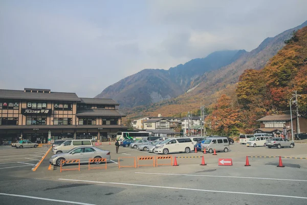 stock image 31 Oct 2013 the fall season landscape of the Takayama countryside, Japan