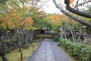 Japonya Kulesi, Adashino nenbutsuji Tapınağı, Kyoto, Japonya 2 Kasım 2013
