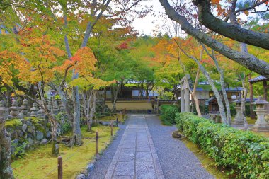 Japonya Kulesi, Adashino nenbutsuji Tapınağı, Kyoto, Japonya 2 Kasım 2013