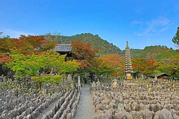 stock image the japan tower, adashino nenbutsuji temple, Kyoto, japan 2 Nov 2013