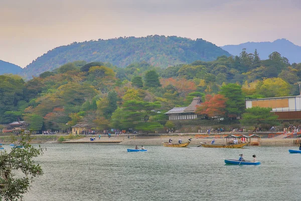 日本京都的帆船 2013年11月2日 — 图库照片