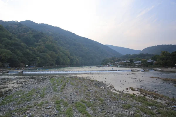 嵐山の保津川 日本2 11月2013 — ストック写真