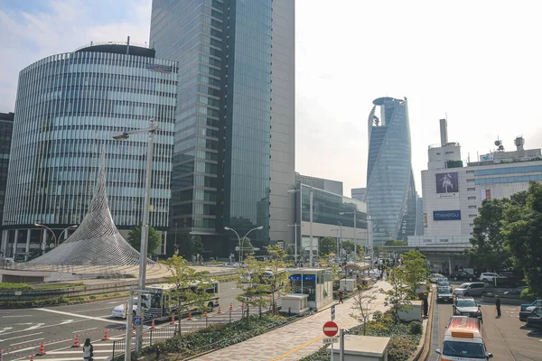 Stock image the Nagoya business district , out of Nagoya station 2 Nov 2013