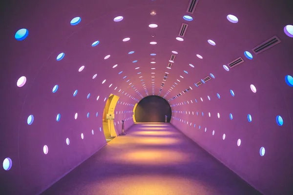 Kolorowy Tunel Aby Wejść Niego Japonii Lis 2013 — Zdjęcie stockowe