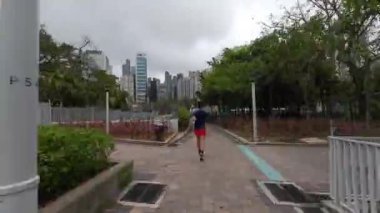 Victoria Park manzarası, Causeway Körfezi, 8 Mart 2023